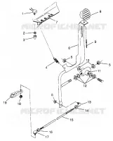 VERSCHIEBUNG LINKAGE Trail Boss W97AA25C (4940574057C005)
