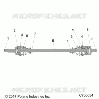 ANTRIEB, FRONT HALF SHAFT