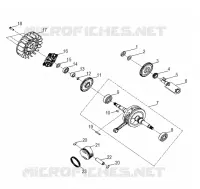 ENGINE, KURBELWELLE AND PISTON