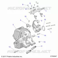 ENGINE, LUFTEINLASS MANIFOLD