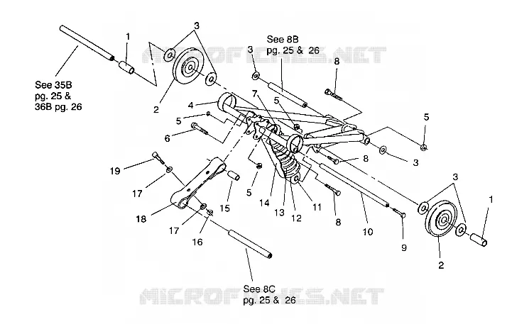 FRONT Drehmomentarm CLASSIC / 0930864 and  CLASSIC TOURING / 0930865 (4922952295027A)