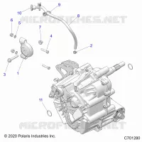 ANTRIEB, MAIN GEARCASE MOUNTING