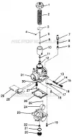 VERGASER XPLORER 400L W97CC38C (4939753975D003)