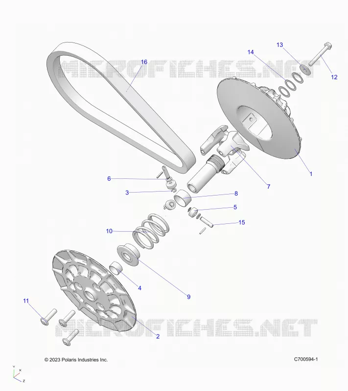 ANTRIEB, SECONDARY CLUTCH