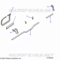 INSTRUMENTENTAFEL, FOAM AND SEALS