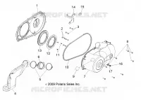 ANTRIEB, CLUTCH COVER