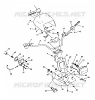 LENKER   SCHEINWERFER POD XPLORER 400L W969140 (4935983598B010)
