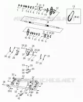 CHASSIS, SWING ARM AND HINTERACHSE