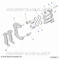 BRAKES, HINTERSATTELS