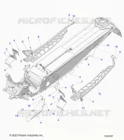 CHASSIS, CLUTCH GUARD, FOOTRESTS, AND RUNNINGBOARDS