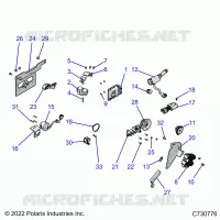 ELEKTRIC, WIRE HARNESS, COMPONENTS, AND LICENSE PLATE