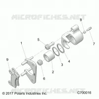 BRAKES, HINTERSATTELS