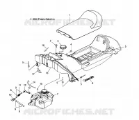 BODY, SEAT, FUEL TANK AND KONSOLE