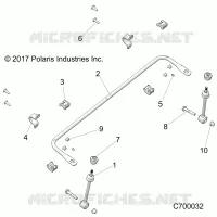 FRONT SUSPENSION STABILIZER BAR