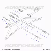 SUSPENSION, A-ARM MOUNTING