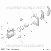 BRAKES, HINTERSATTELS