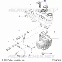 BRAKES, MASTER CYLINDER AND ABS MODULE