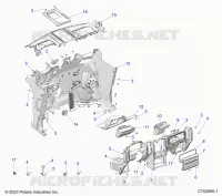 INSTRUMENTENTAFEL AND FRONT CLOSEOFF