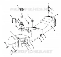 SITZ GAS/TANK ASSEMBLY Sport GT (4921282128007A)