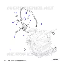 DRIVE TRAIN, MAIN GEARCASE MOUNTING