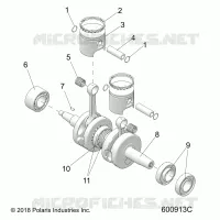 ENGINE, PISTON &amp; CRANKSHAFT