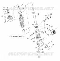 FRONT SUSPENSION STREBE