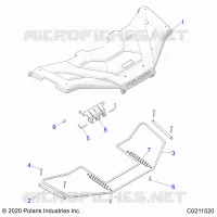 FRONT STORAGE BOX COVER