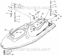 HULL   BODY SLT 780 B964588 and Intl. SLT 780 I964588 (4935683568A006)