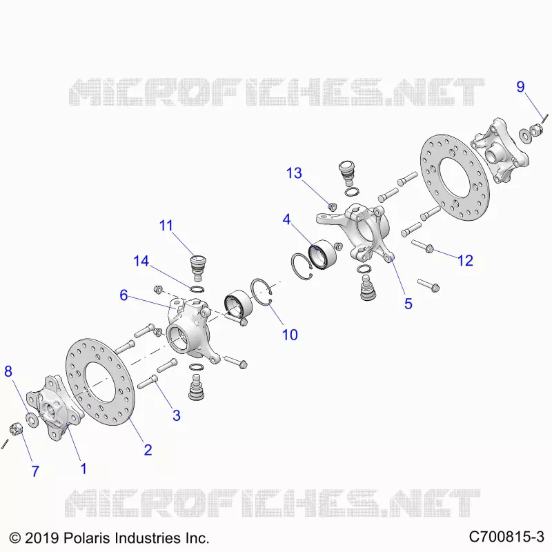 FRONT SUSPENSION HUB