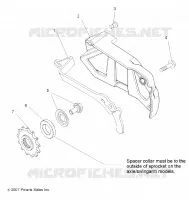 ANTRIEB, FRONT SPROCKET GUARD