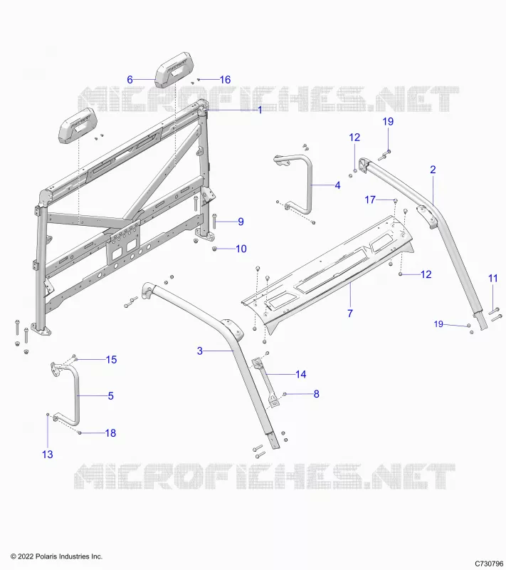 CHASSIS, CAB RAHMEN