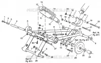 FRONT Drehmomentarm 600 XCR 0975677, 600 XCR SE H975677 and EUROPEAN 600 XCR S (4937963796B013)