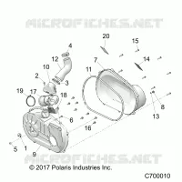 ANTRIEB, CLUTCH COVER AND DUCTING