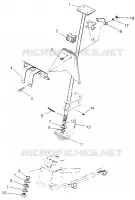 Lenksäule Sportsman 4x4 W968040 (4935943594B012)