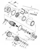 ANLASSER SL 700 B974071, Intl. SL 700 I974071, SL 700 Deluxe B974072 (4940874087C013)
