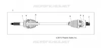 DRIVE TRAIN, HINTEN DRIVE SHAFT (TO 7/3/2017)