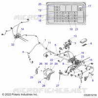 ELEKTRIC, MAIN WIRE HARNESS