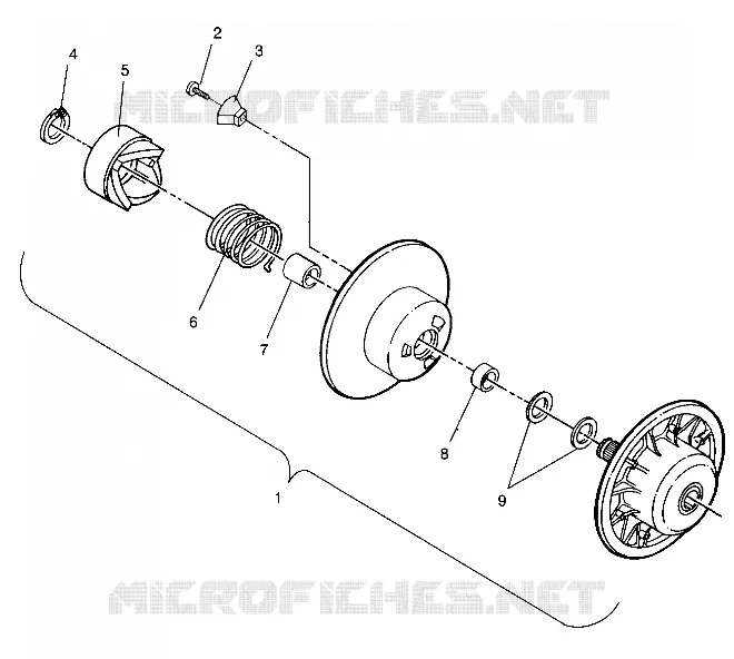 angetriebene Kupplungs ASSEMBLY SUPER SPORT E940743 (4927372737022A)