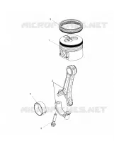 ENGINE, CONNECTING ROD AND KOLBEN SET