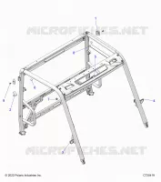 CHASSIS, CAB RAHMEN AREA, AND BRAKE EDGE COVER