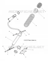 HINTERRADAUFHÄNGUNG SCHOCK MOUNTING