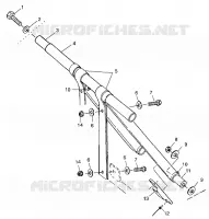 FRONT Drehmomentarm