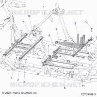 CHASSIS, SEAT AND CENTER KONSOLENEINBAU