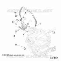 DRIVE TRAIN, MAIN GEARCASE MOUNTING