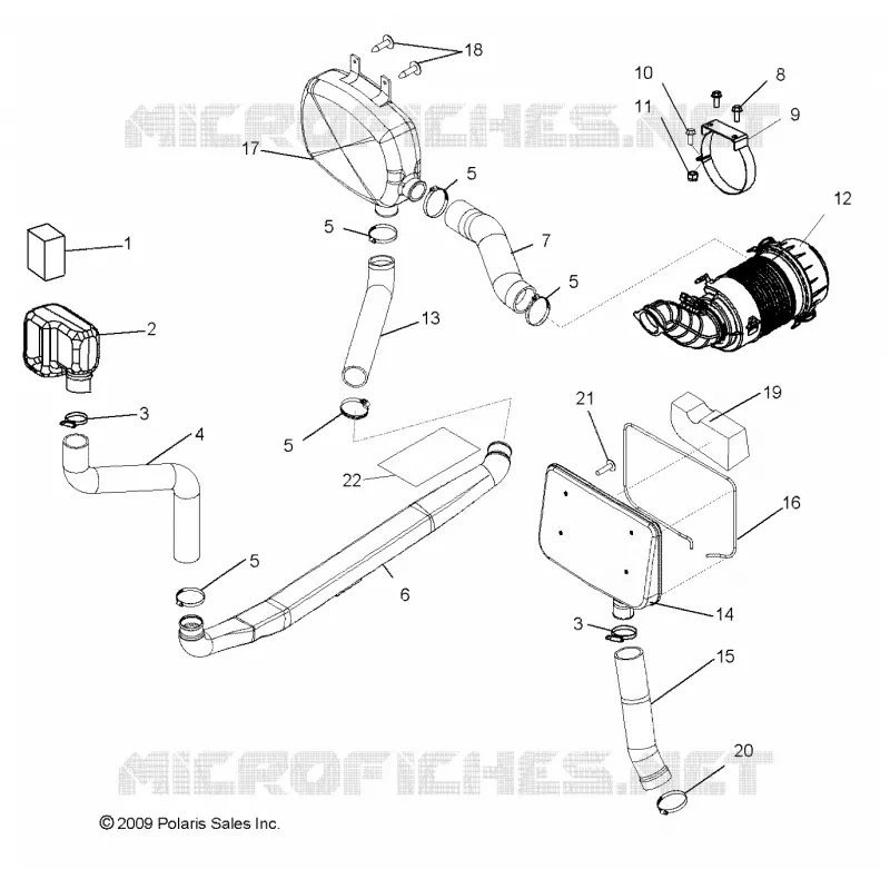 MOTOR, LUFTEINLASS