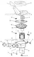 LUFTFILTERKASTEN  XPLORER 300 W969130 (4935903590B001)