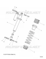 FRONT SUSPENSION SHOCK MOUNTING