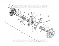 Antriebskupplung ASSEMBLY 500 EFI / 0930674 and  500 EFI SKS / 0930574 (4922962296023A)
