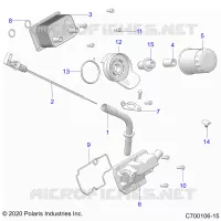 ENGINE, DIPSTICK &amp; OIL FILTER