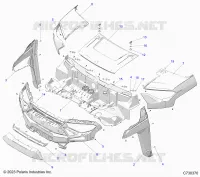 HAUBE AND FRONT FENDERS